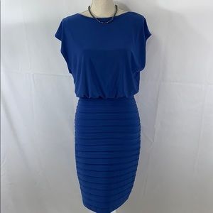 Adrianna Papell blouson bodice & bodycon skirt